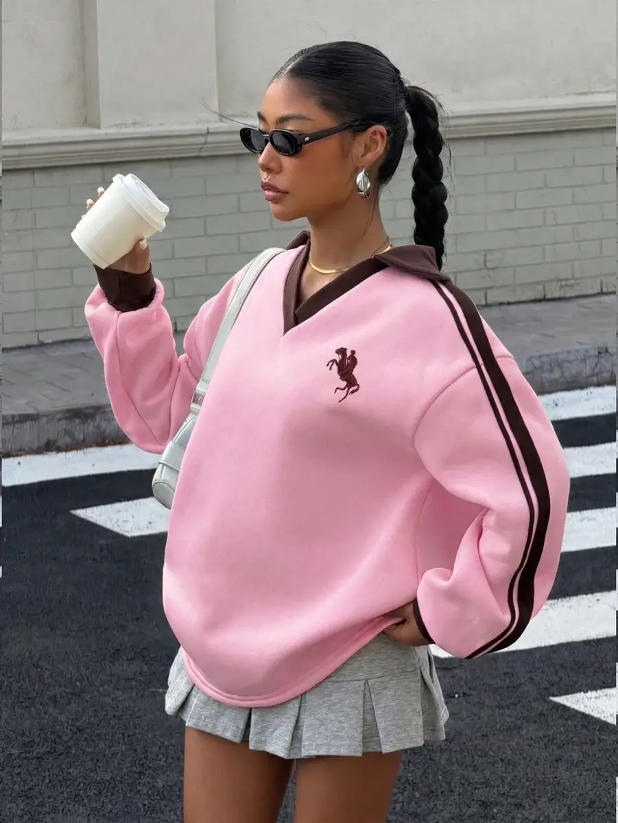 Polo sweatshirt